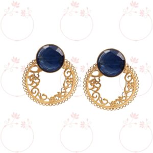 Jali work earring